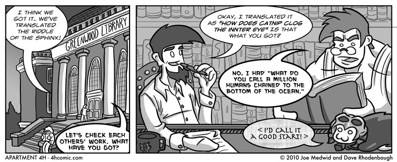 Challenge of the Sphinx 4